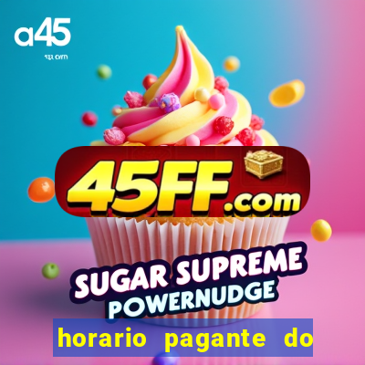 horario pagante do coelho fortune